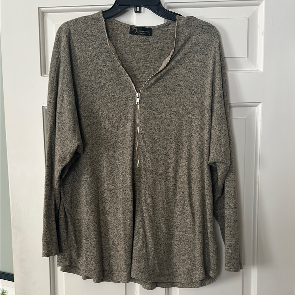 KLD Signature Gray Sweater